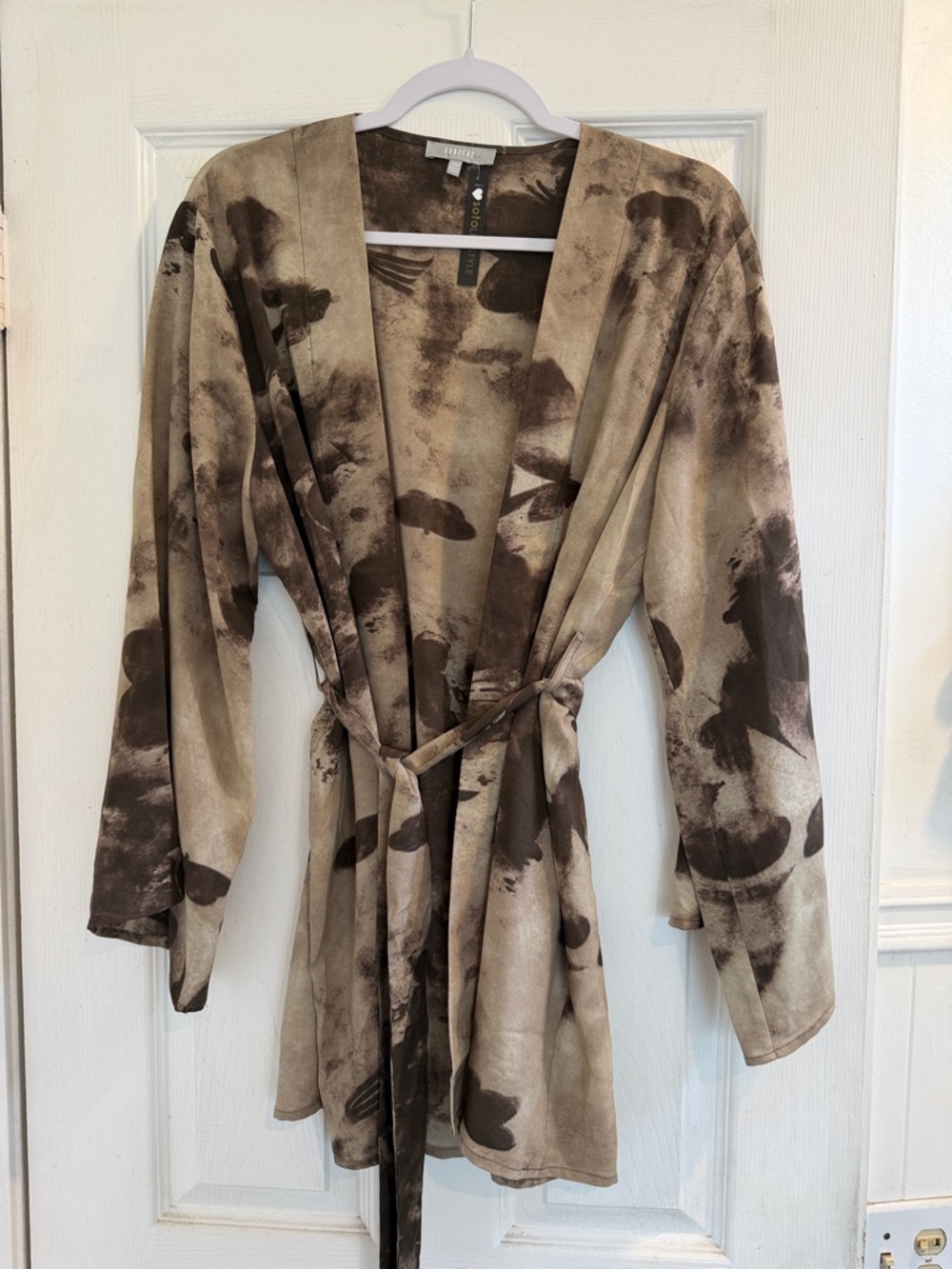 Fun2Fun Tie-Waist Blouse, NWT